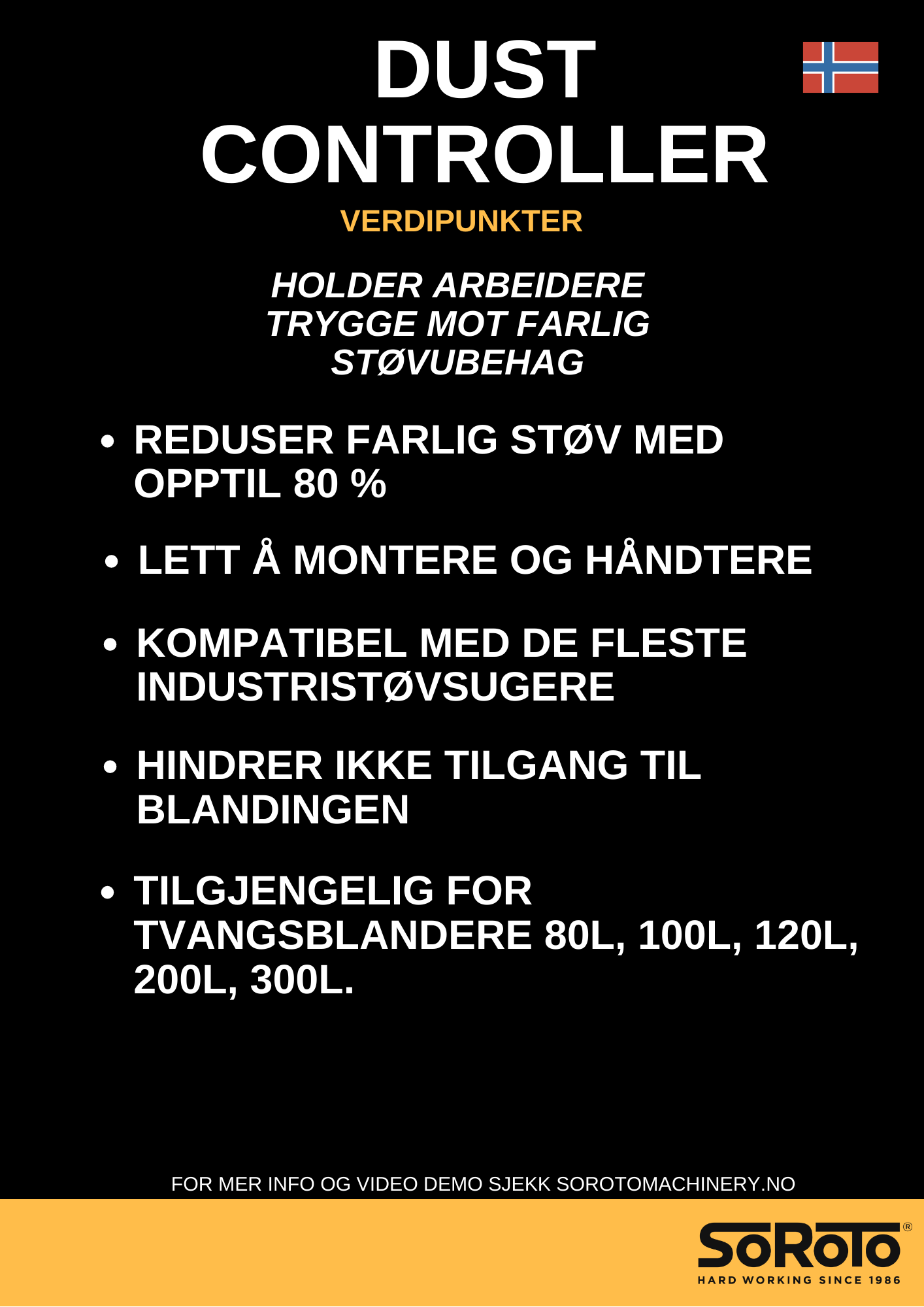 Value Points dust controller NO